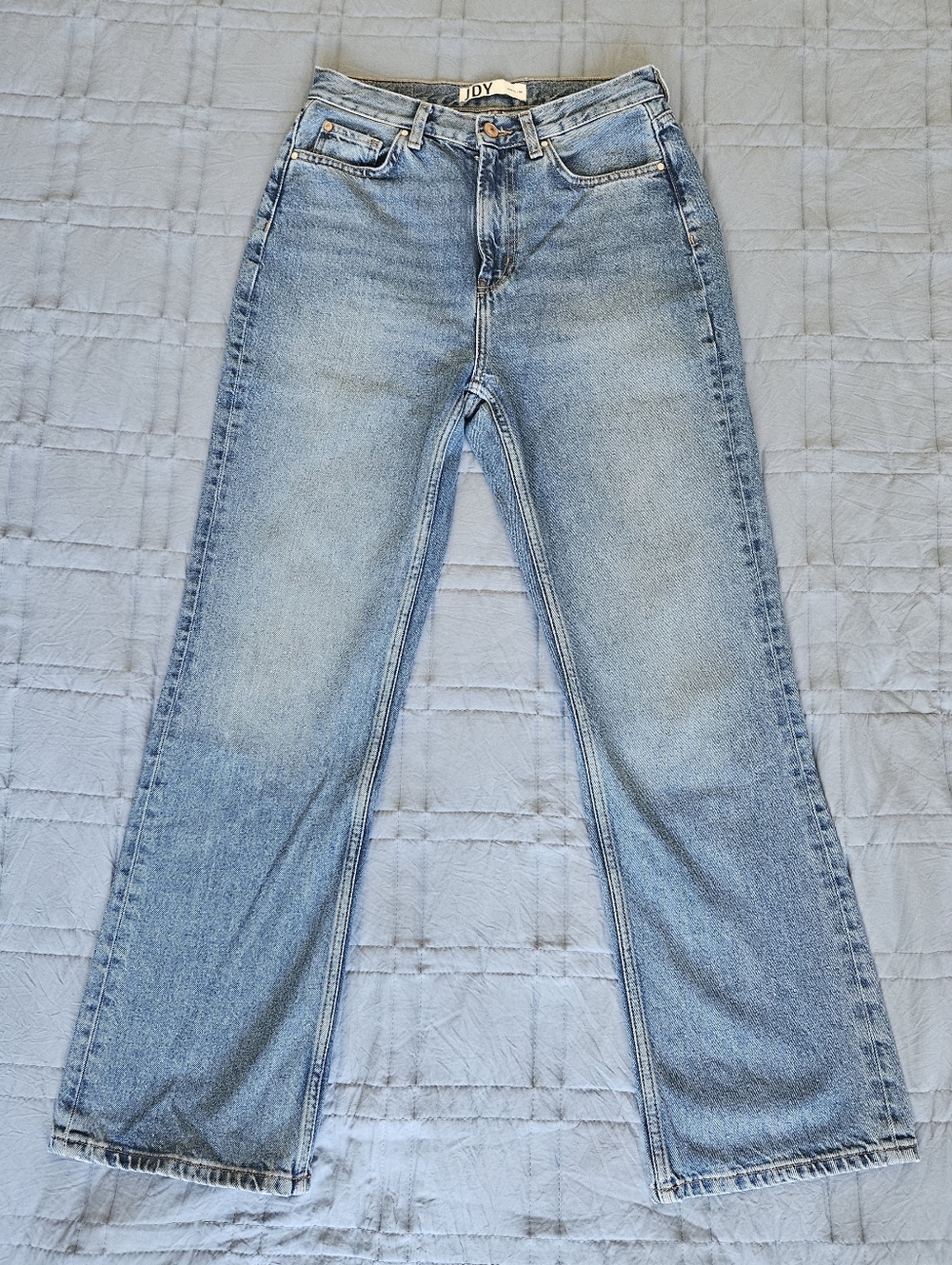 JDY ONLY Light Wash Straight Leg Jeans Size S